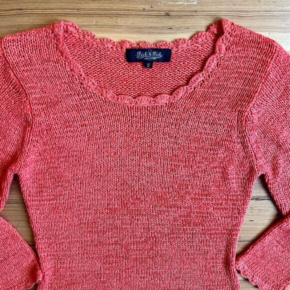 Peck & Peck collection knit sweater. Size S. - Picture 5 of 10